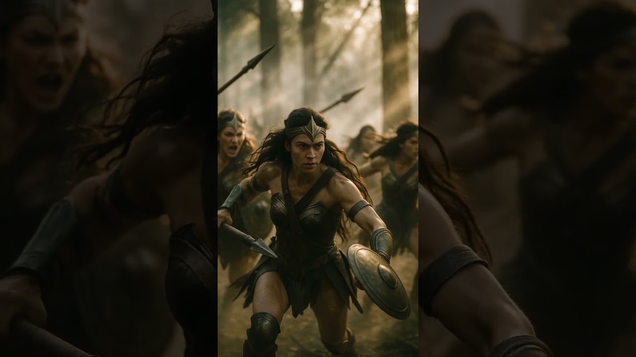The Amazons &ndash; Daughters of the Forest 🌿⚔️ | Epic Warrior Women #shorts