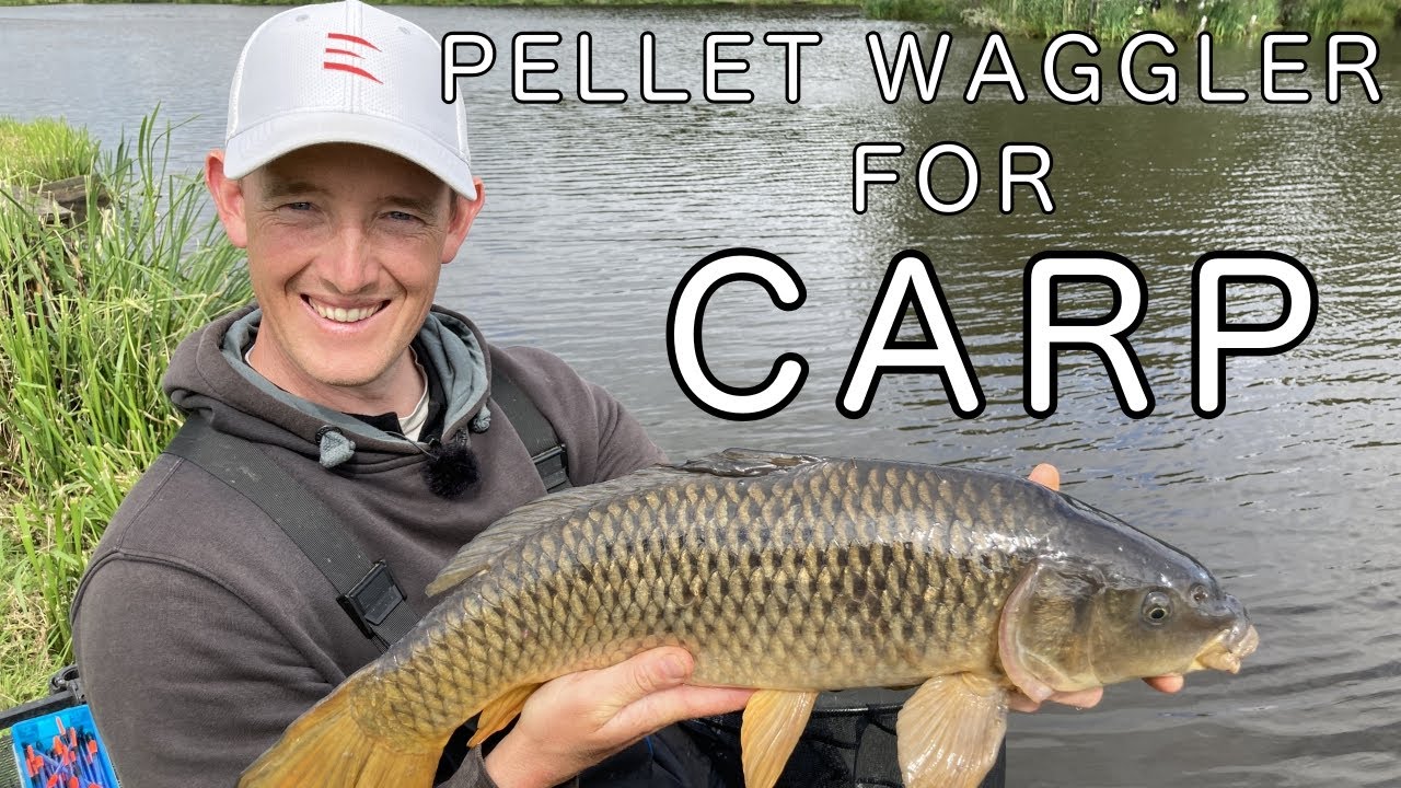 PELLET WAGGLER WITH LEE KERRY AND ROB WOOTTON AT HAYFIELD LAKES