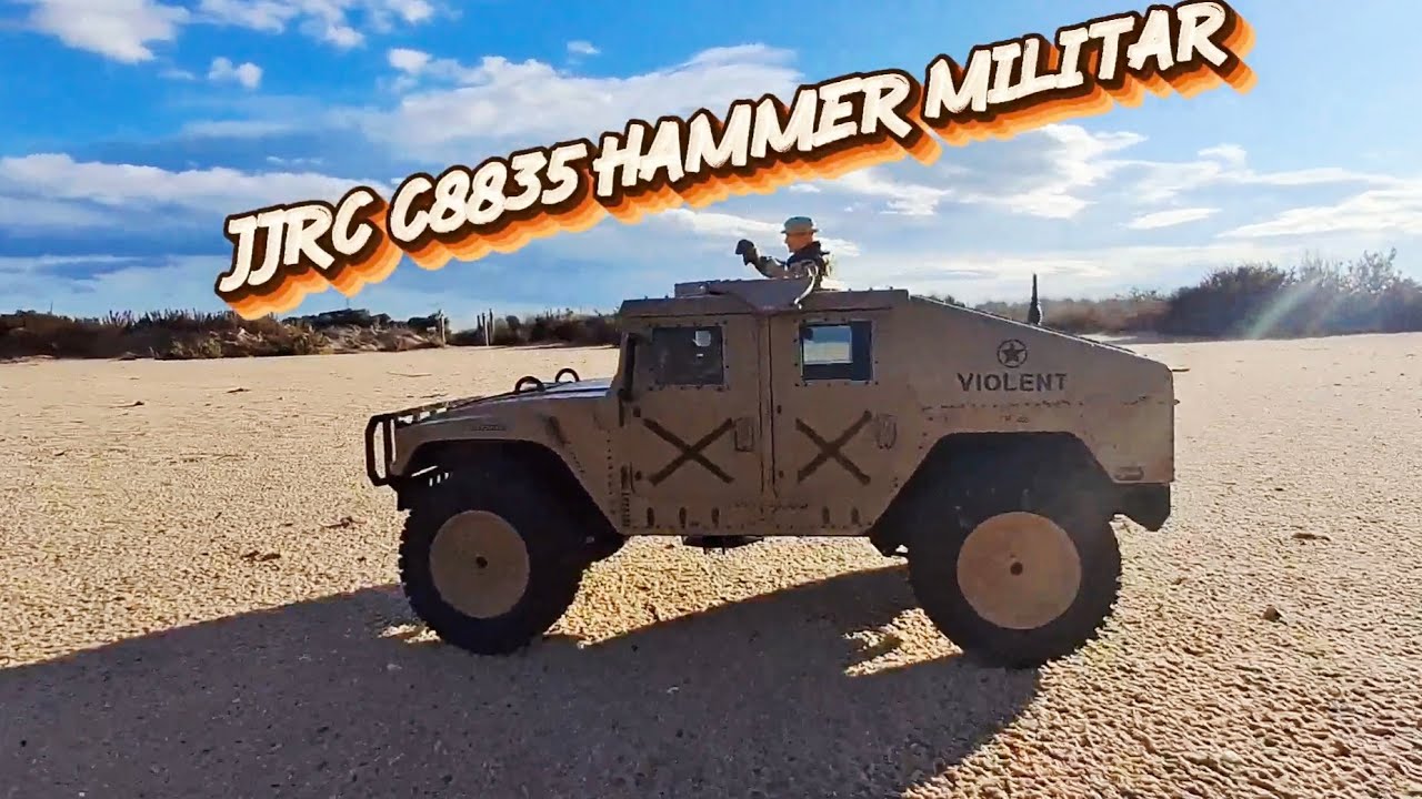 JJRC C8835 HAMMER #JJRCC8835 #HammerMilitar #RCOffRoad #RC4x4 #RCCar #RCScale