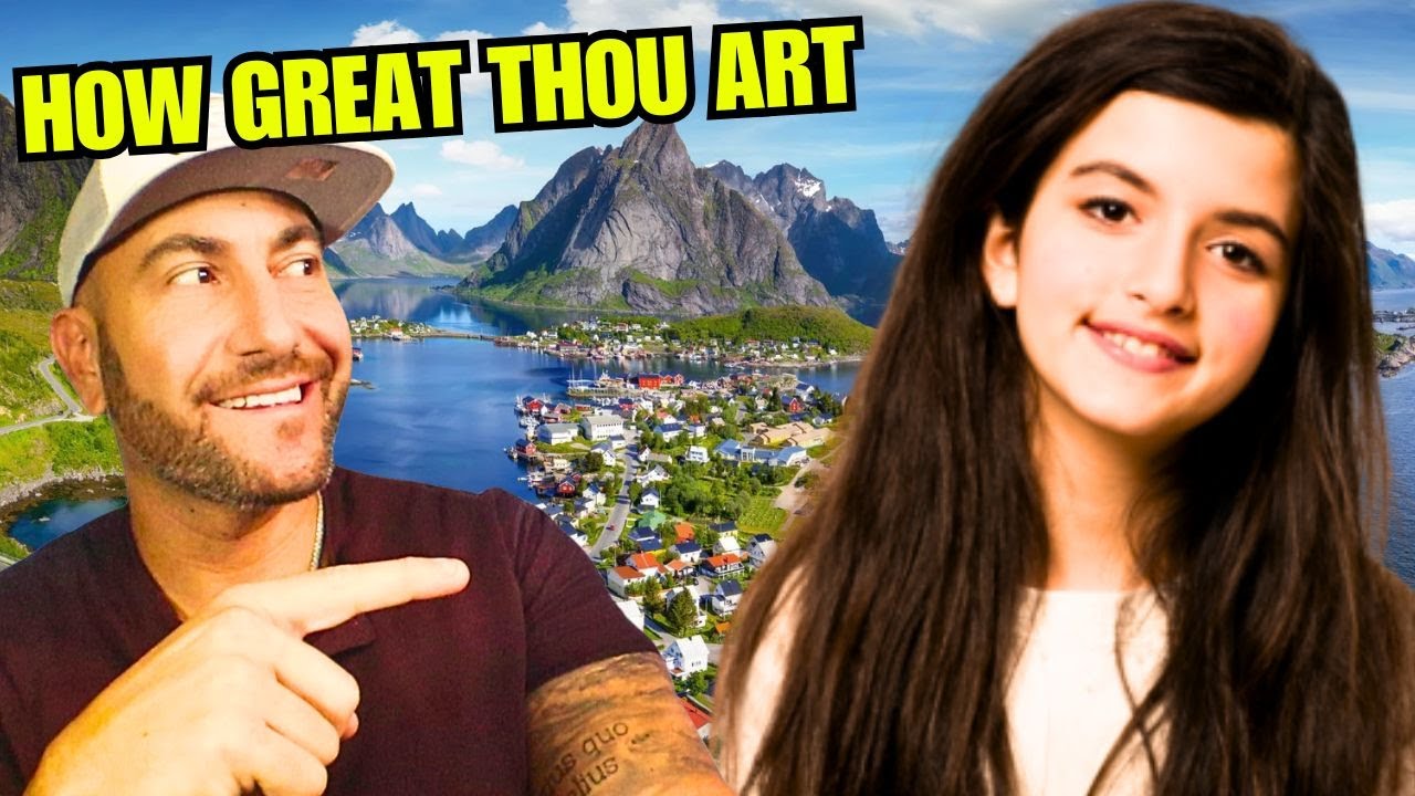 Анджелина Джордан — «How Great Thou Art» | (первая РЕАКЦИЯ)