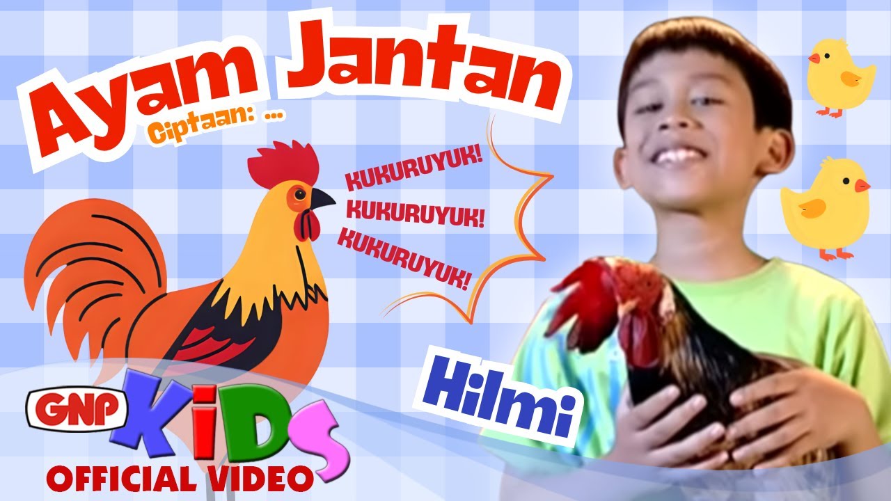 Lagu Anak Indonesia Ayam Jantan – Hilmi | Lagu Hewan untuk Anak TK & PAUD
