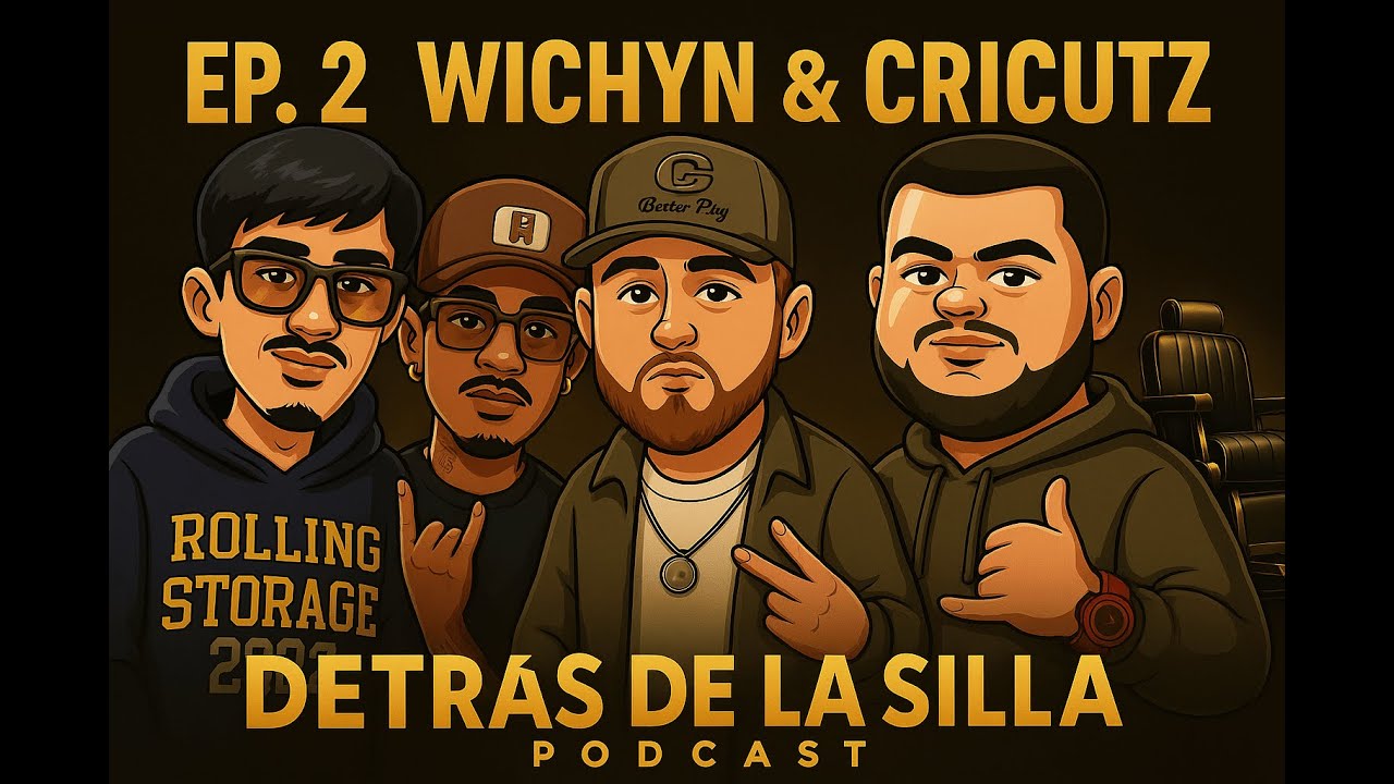 DETRÁS DE LA SILLA Podcast🎙️ Ep. 2 | Wichyn Barber y Cricutz 💈