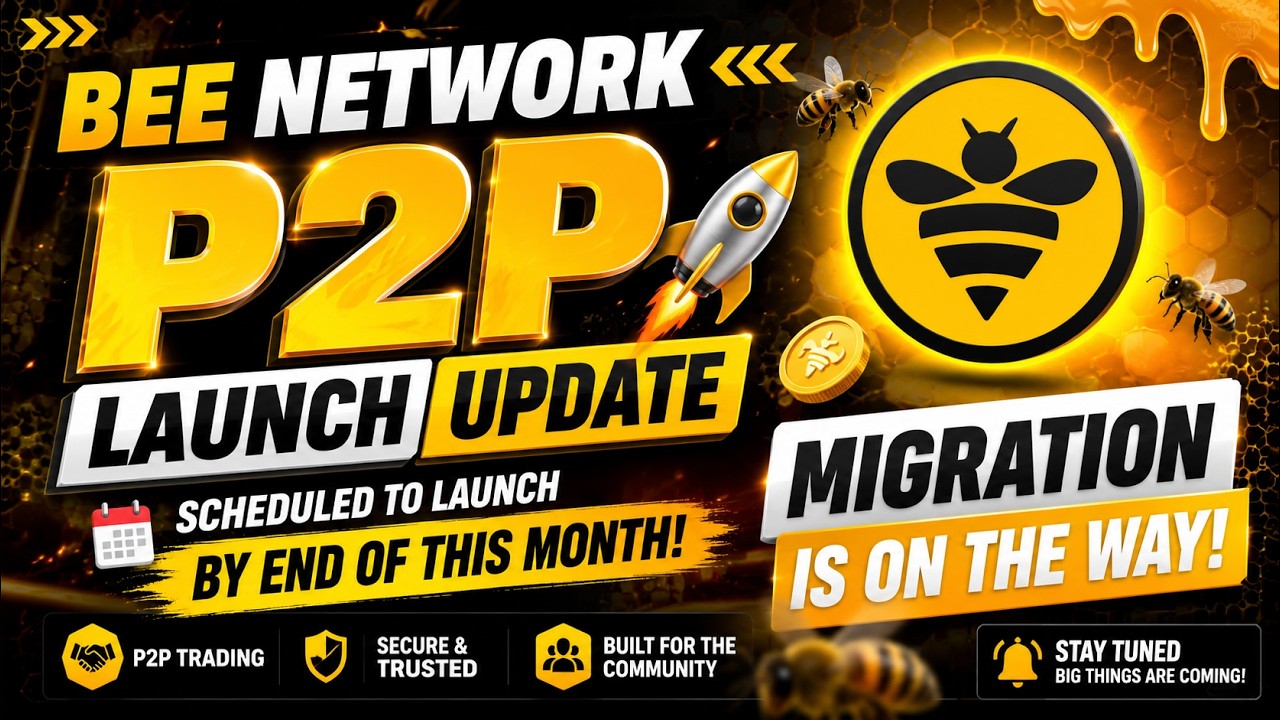 Bee Network P2P Launch Update 🔥✅ Migration New Update!! Verified Bee Price $7-$8!! #beenetwork