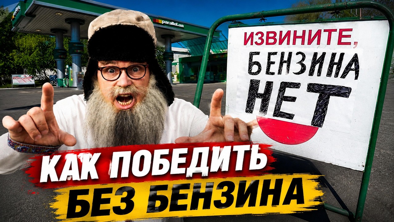 We&rsquo;ll defeat everyone without gasoline! Satire on the fuel crisis in Russia