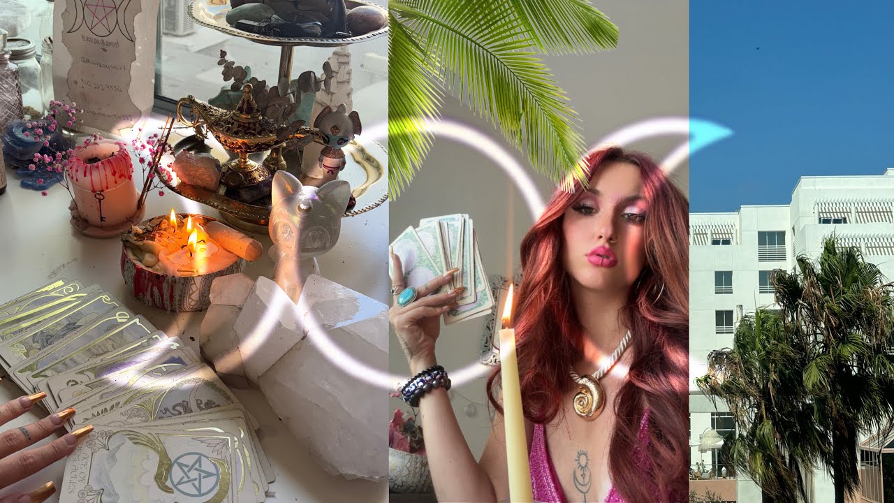 Witchy/Spiritual Room Tour🌚How I Manifested my dream apartment