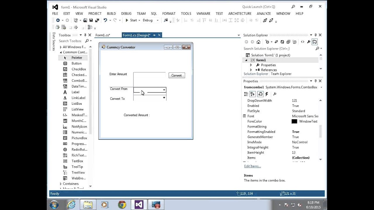 Currency Converter in C#