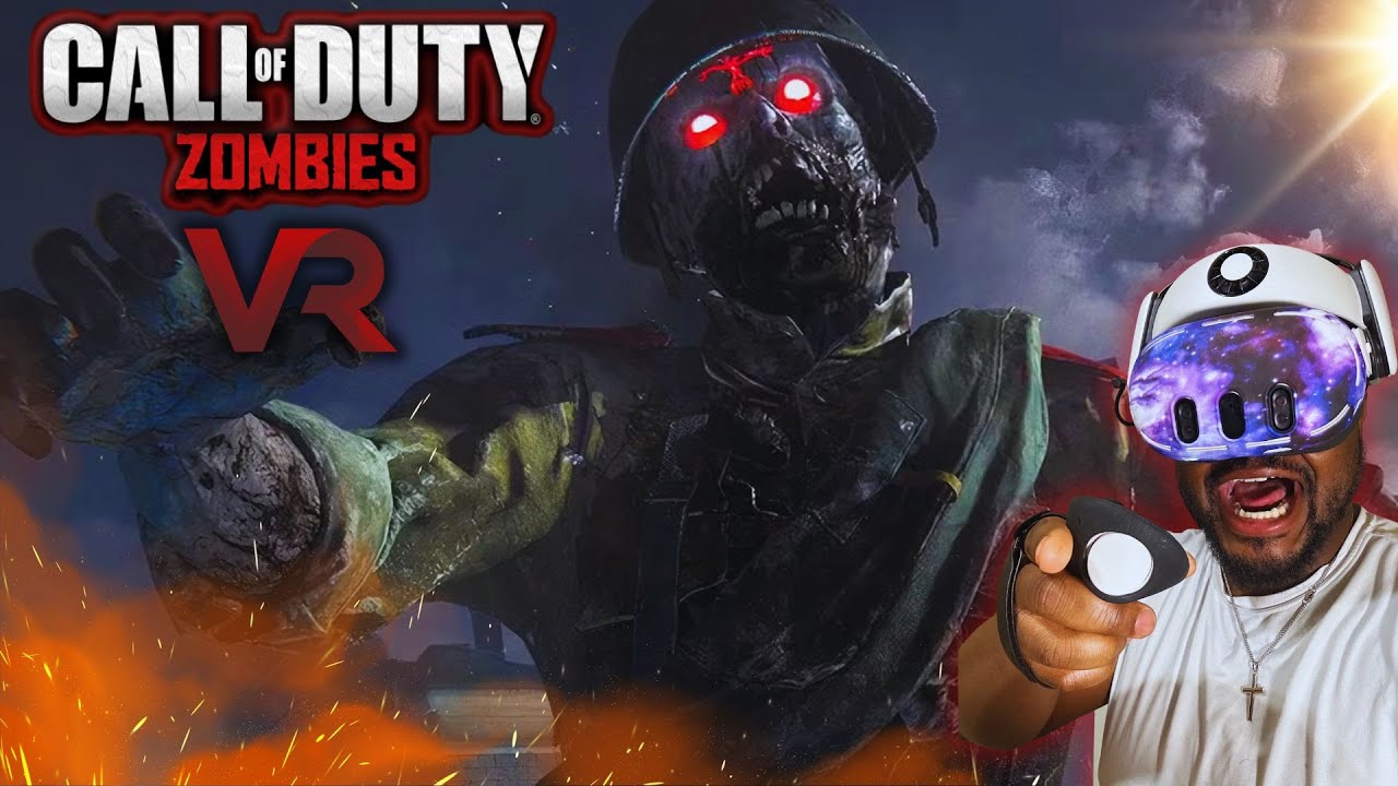 Call of Duty ZOMBIES in VR is WILD! (Contractors VR)