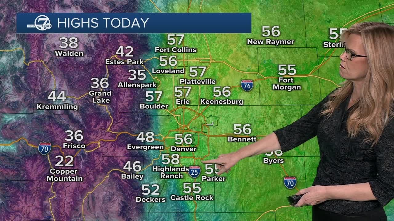Warmer weather settles in for Denver