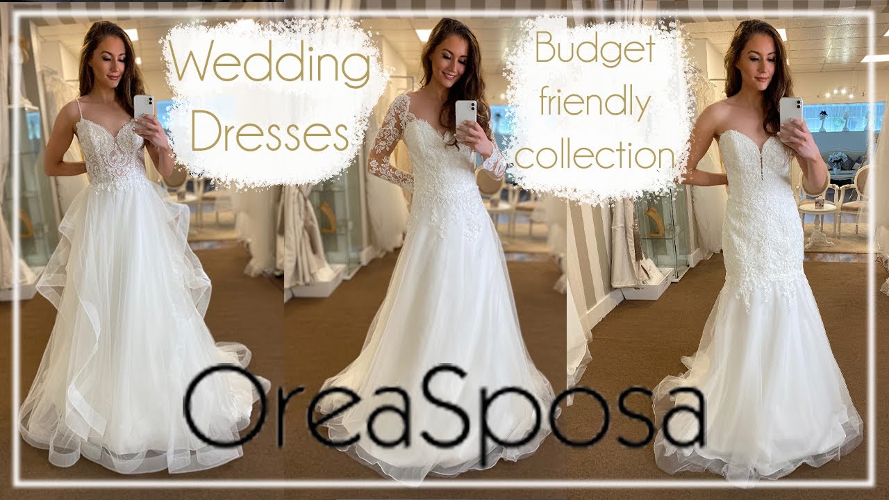 OREASPOSA by Demetrios 2021 - 2022 Wedding Dresses | Budget Friendly Range at The Dressworx Bridal