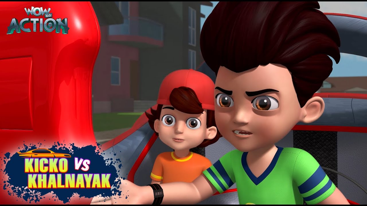Kicko Ko Aaya Gussa | Kicko Vs Khalnayak Compilation | 76 | S3 | Wow Kidz Action #Kicko