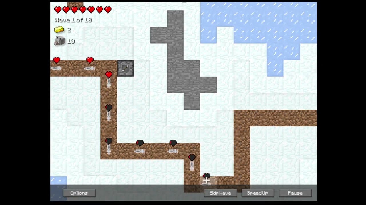 Minecraft Tower Defense 2 Flash Game Throwback Episode 4