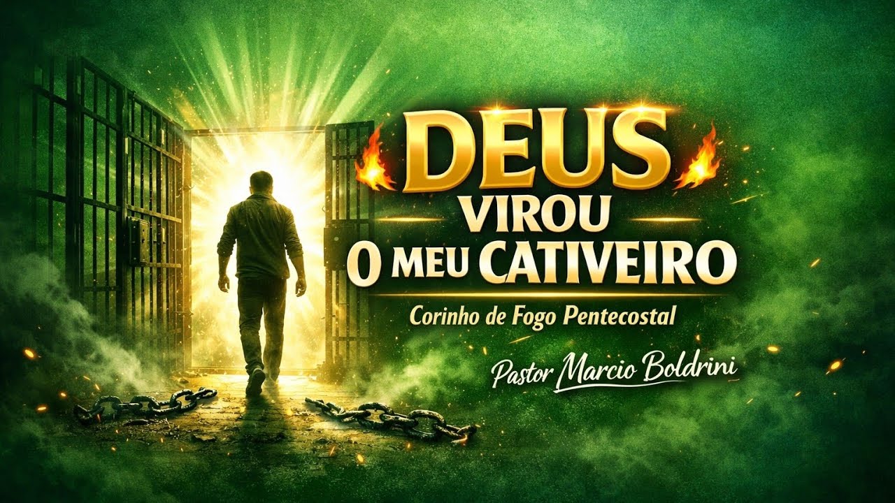 🔥 DEUS VIROU O MEU CATIVEIRO | Corinho de Fogo Pentecostal 2026 | Pastor Marcio Boldrini 🔥