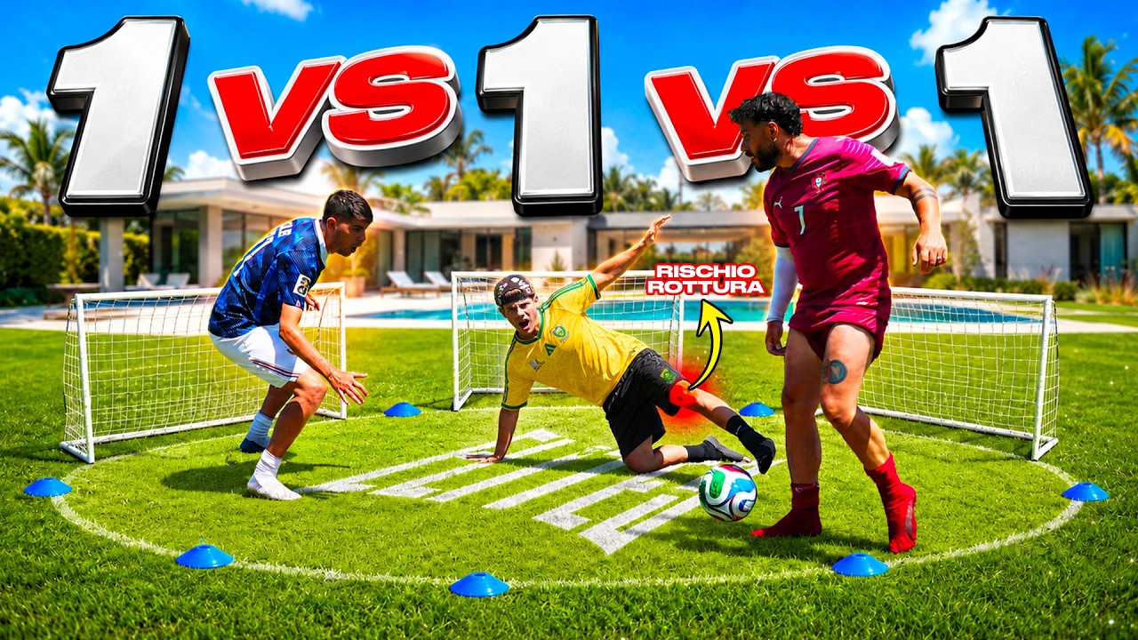 ⚠️☠️ RISCHIO CROCIATO!!! 1 vs 1 vs 1 *EXTREME* IN VILLA ELITES! 🤕