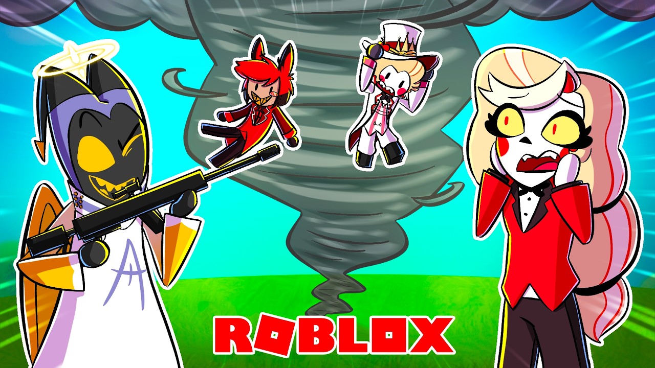 Hazbin Hotel Plays ROBLOX for the FIRST TIME