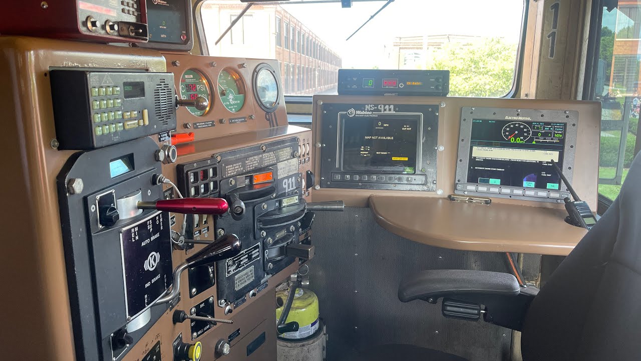 NS SD60E 911 First Responders Unit Cab Tour
