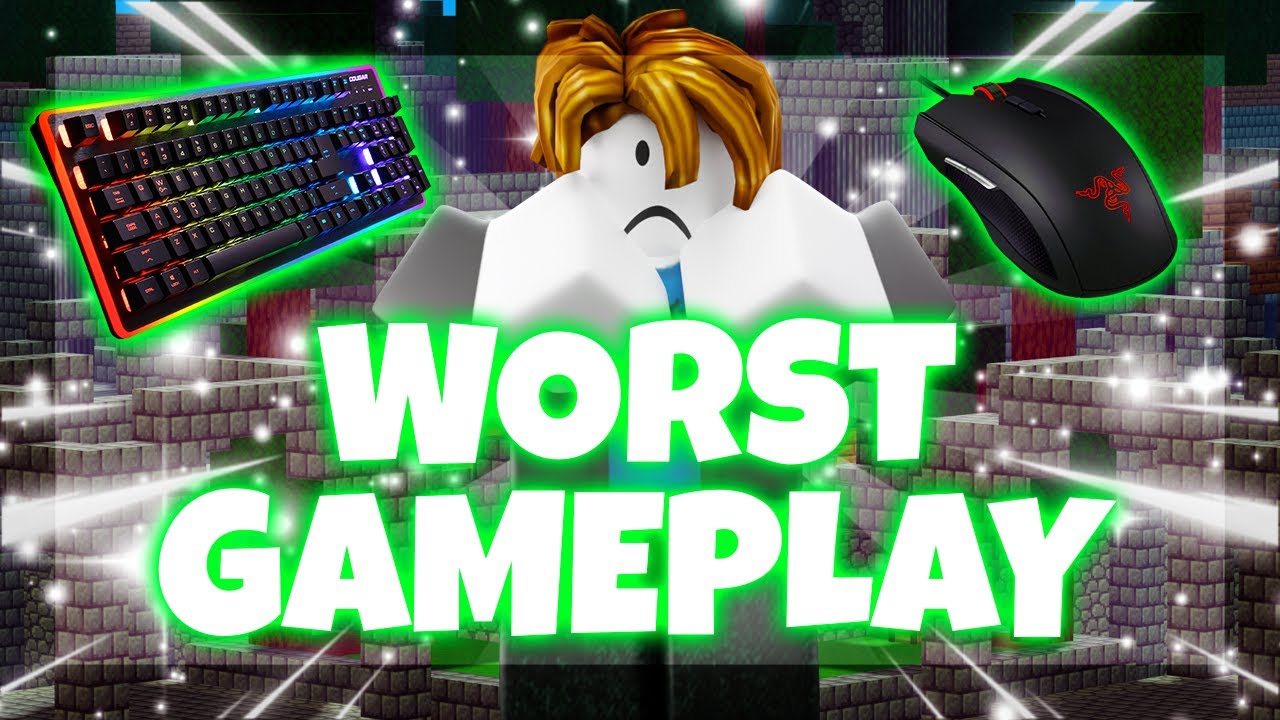 WORST ASMR Gameplay 😭💀 | Roblox Bedwars