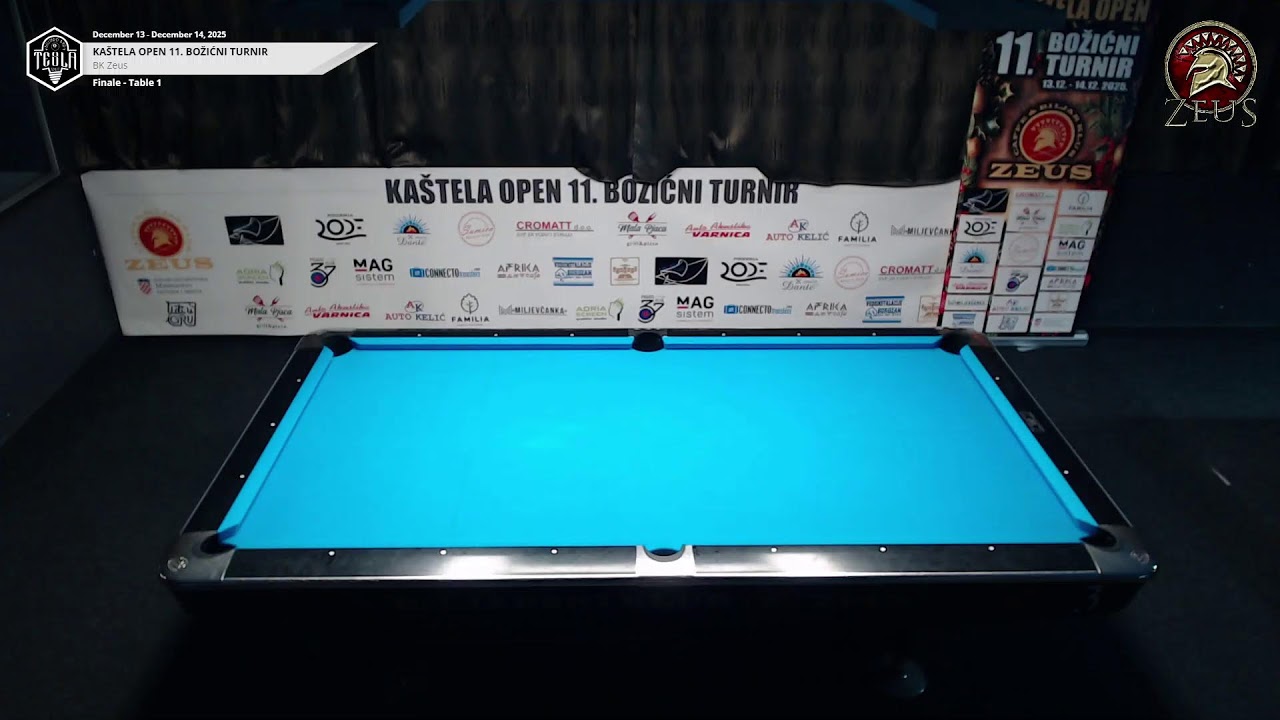 KAŠTELA OPEN  11. BOŽIĆNI TURNIR 2025  (  NAJBOLJIH  16  )
