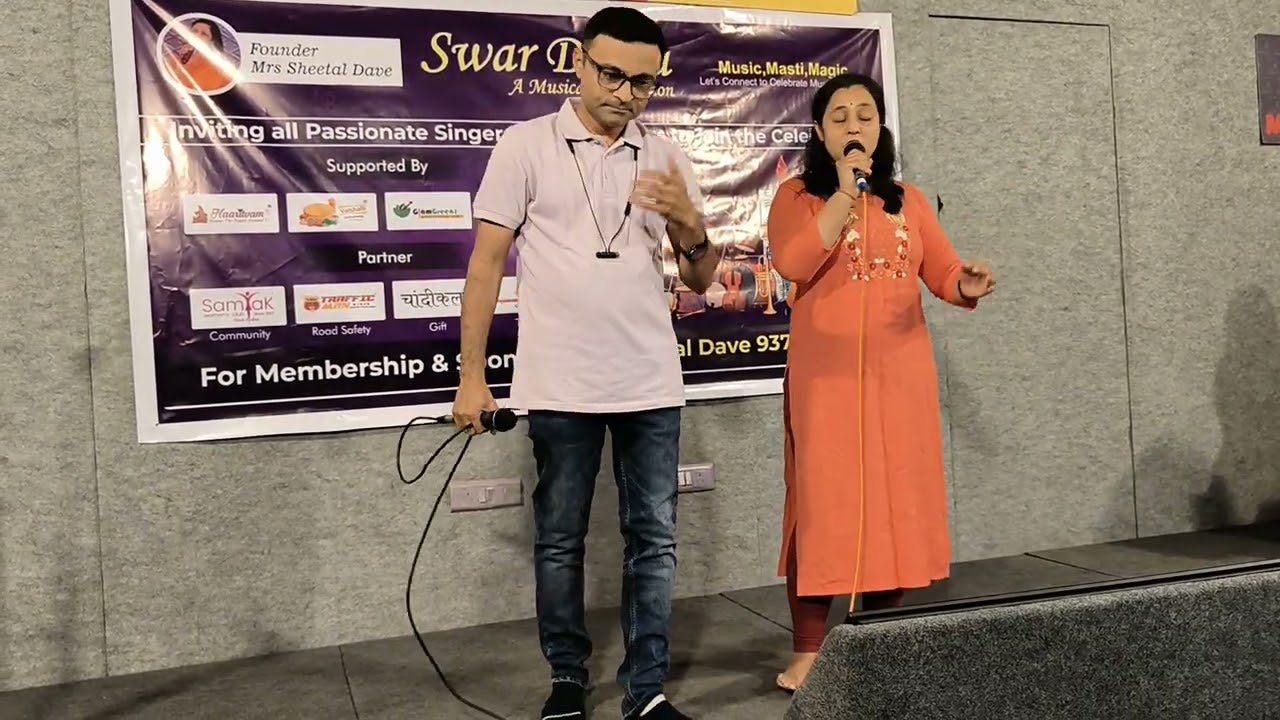 Kitna Pyar Tumhe Karte Hain – Beautiful 90’s Duet Cover | Hitesh Majithiya| Mrs Jalpa Parmar