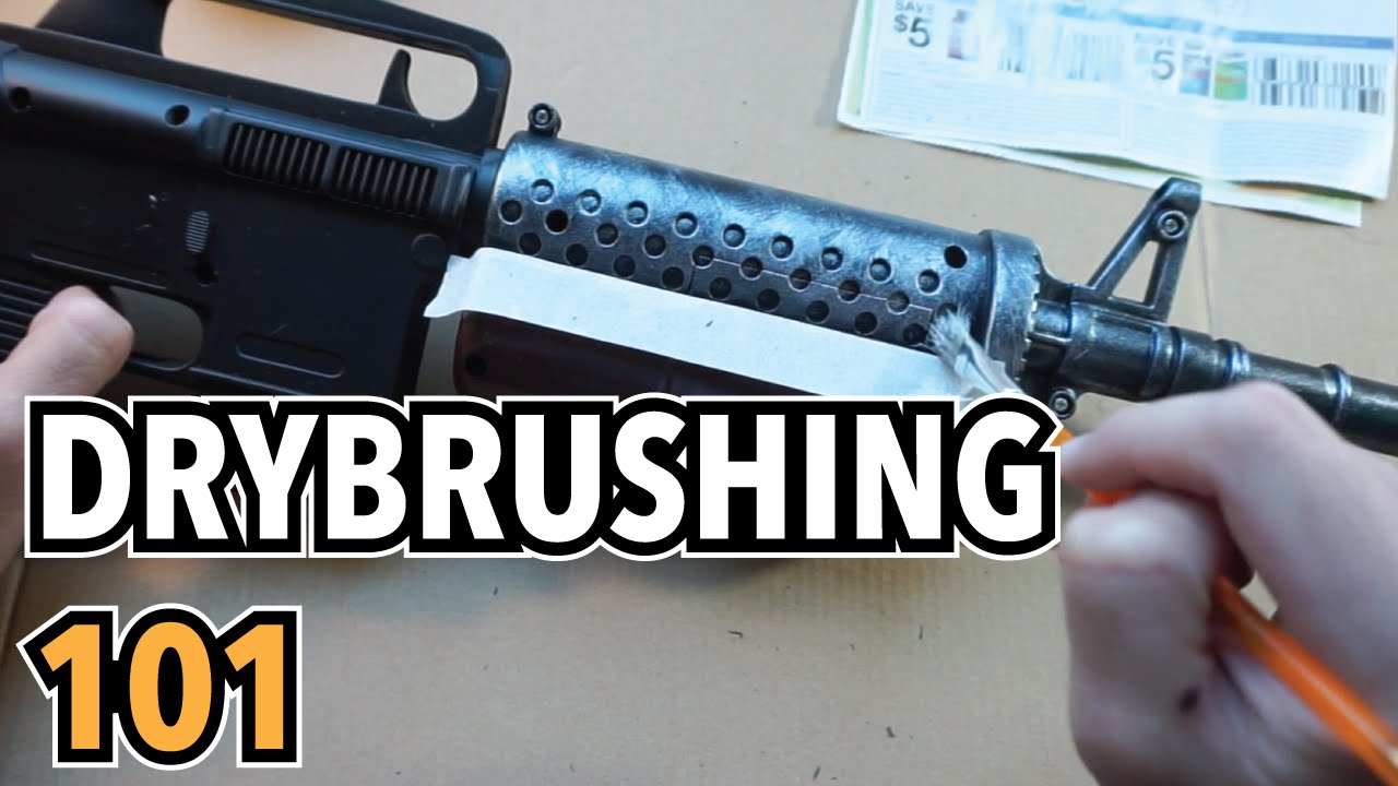 DRY BRUSHING YOUR COSPLAY PROPS | Fallout 4 Cosplay Builds, pt. 2