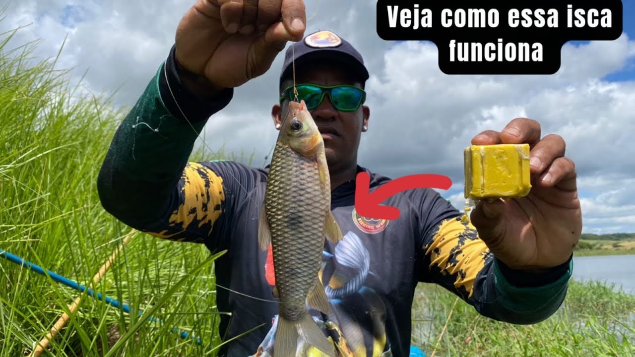 PESCARIA DE PIAU COM SABÃO EM BARRA