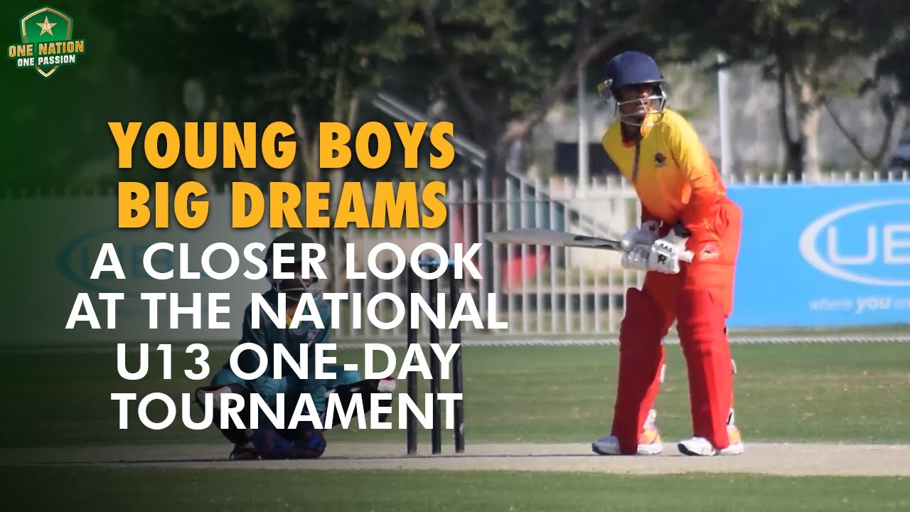 Young Boys, Big Dreams | A Closer Look At The National U13 One-Day Tournament | PCB | MA2T
