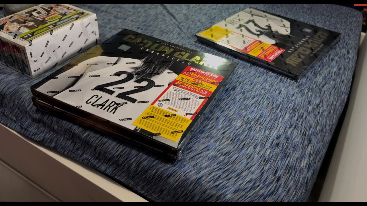 Opening 3 Caitlin Clark chronicled books and mega pack