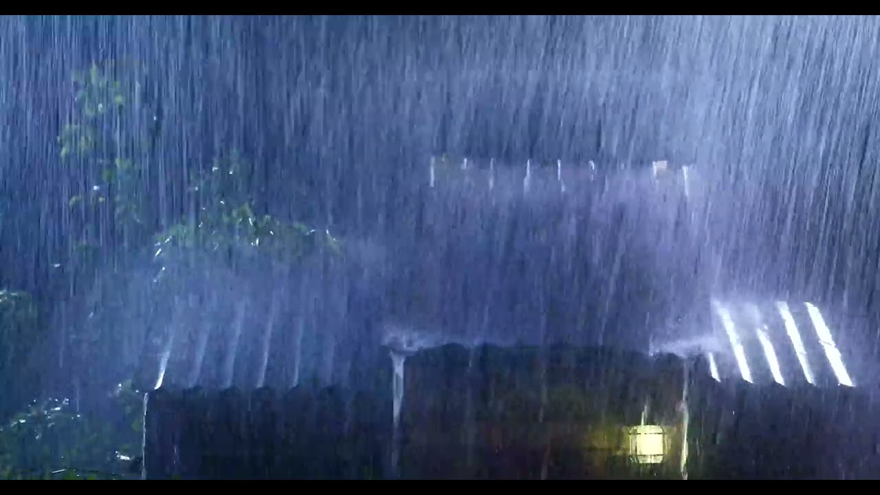 ASMR | Rainy Night Reverie: Immediate Relaxation with Rain and Powerful Thunder