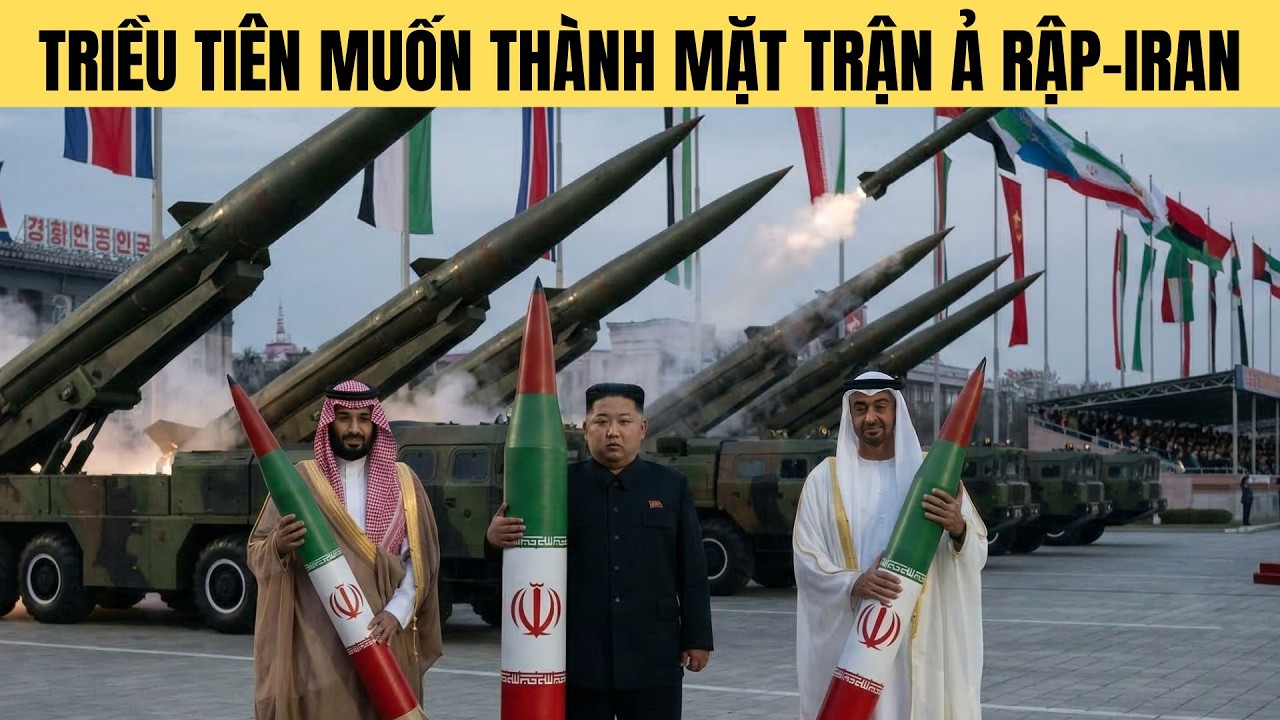 TriềuTiên kêu gọi lập“mặt trận quân sự Trung Đông-Iran”-Trump tức điên