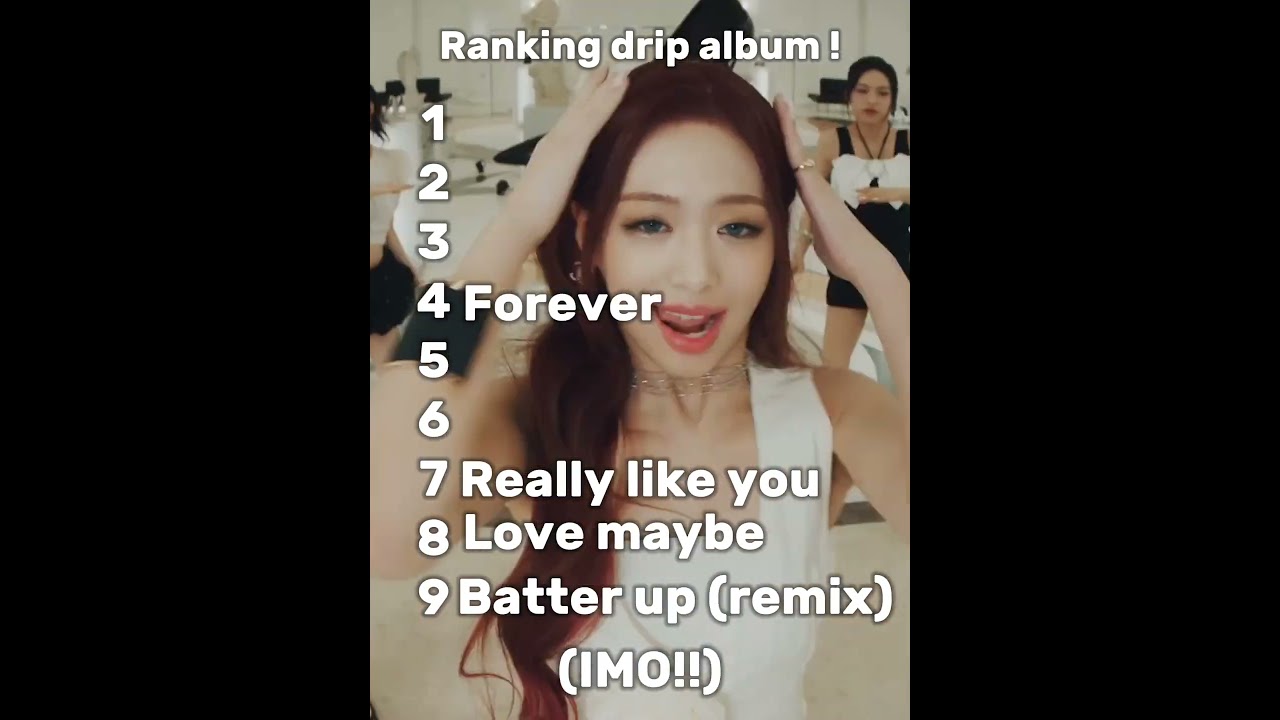 RANKING DRIP ALBUM ll SRRY I'M LATE TO THIS ll {Not_AishahYT} 