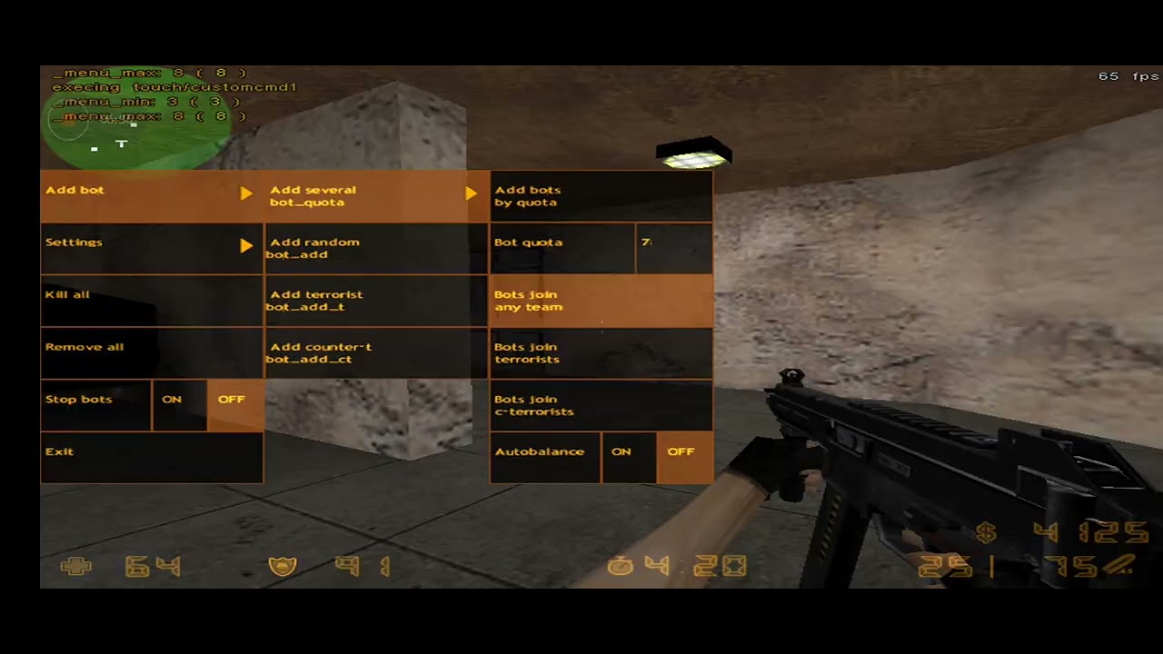 CS 1.6 Android cs_militia gameplay 