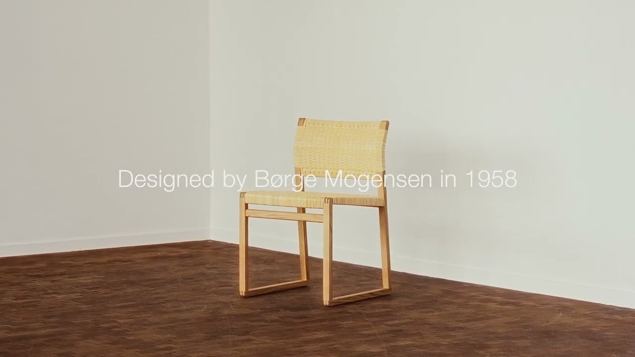 Fredericia BM61 Chair: Klassisches Design von B&oslash;rge Mogensen #smartambiente #fredericia