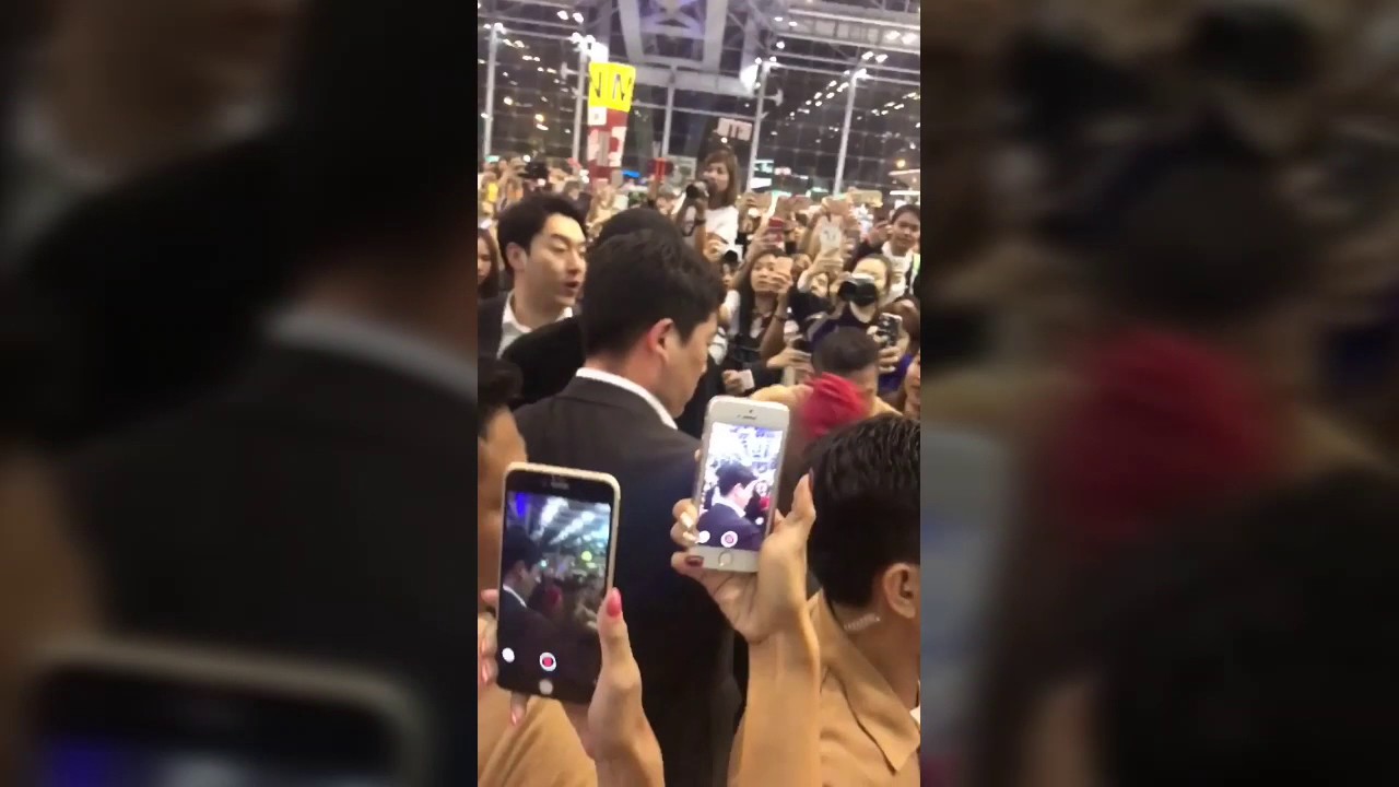20170209【Fancam】Lee Min Ho keeps his fans in heart in Suvarnabhumi airport, Thailand