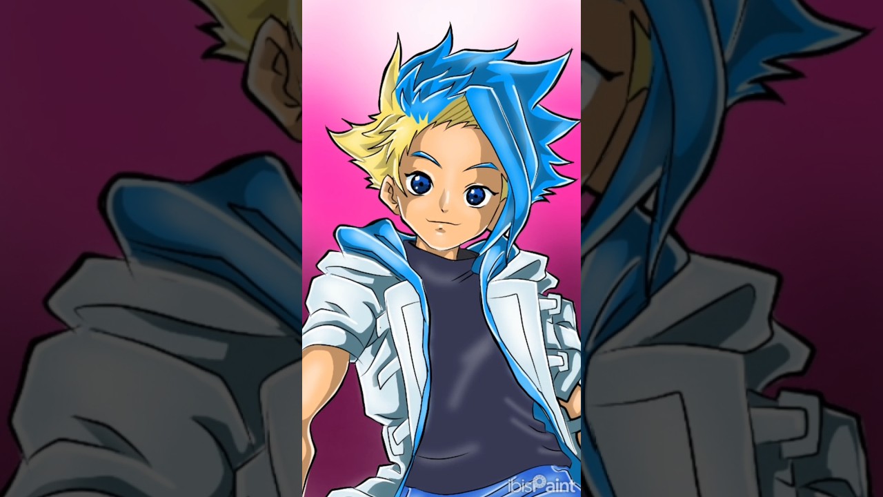 Drawing Jaxon Cross of Beyblade X