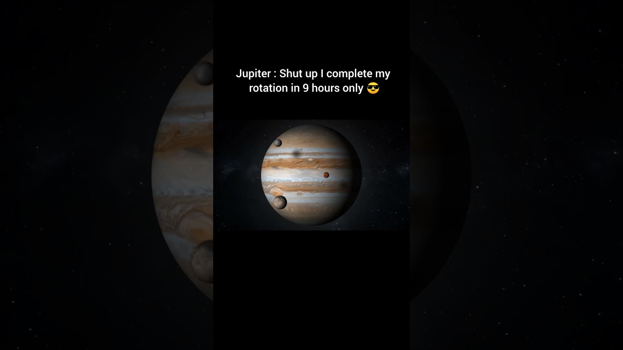 Incredible Rotations: Earth vs Neptune vs Jupiter vs Neutron Star vs Pulsar! #space #planet #fyp