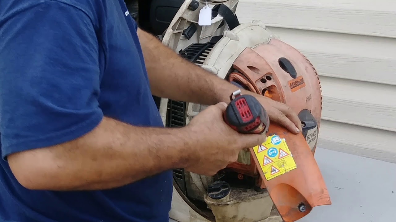 RDMJ .Parte 1.Soplador BR 600 STIHL no prende.