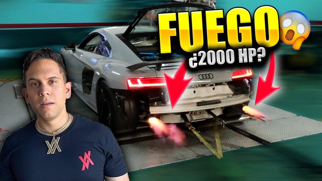 MODIFIQUE MI AUDI R8 TWIN TURBO AL MAXIMO Y ME DIO UN GRAN SUSTO || ALFREDO VALENZUELA