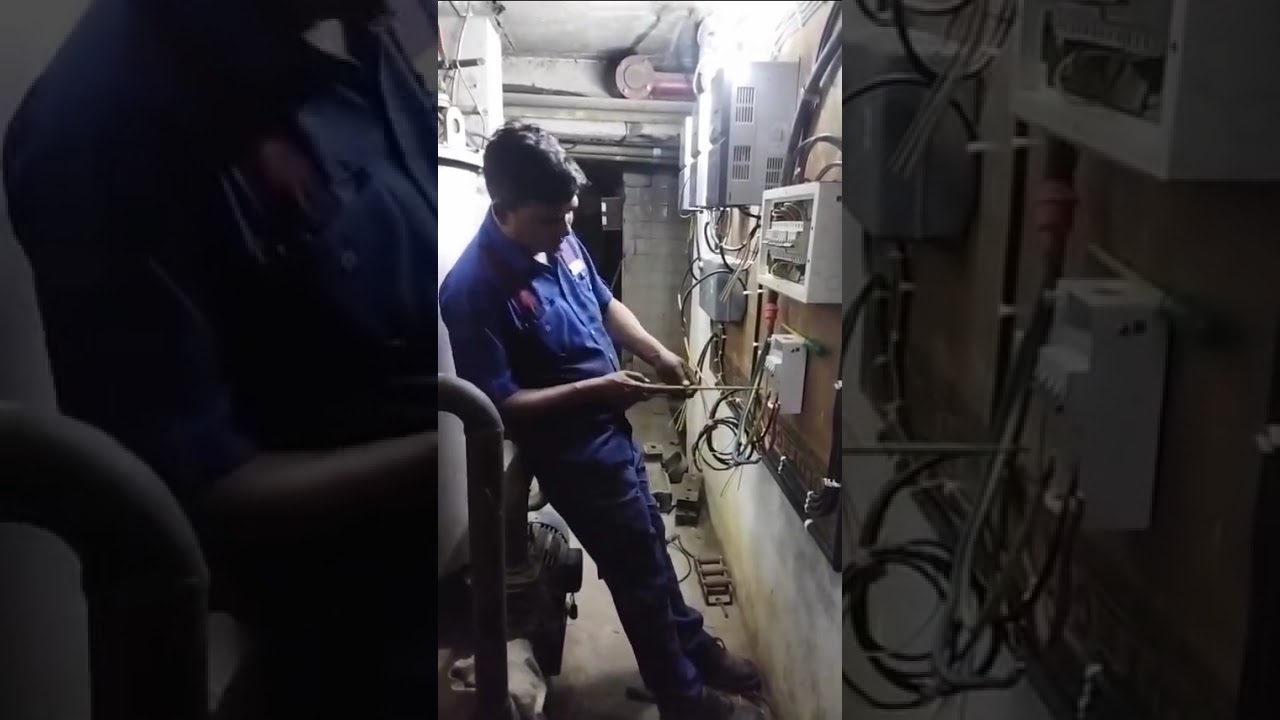 vfd power panel connection