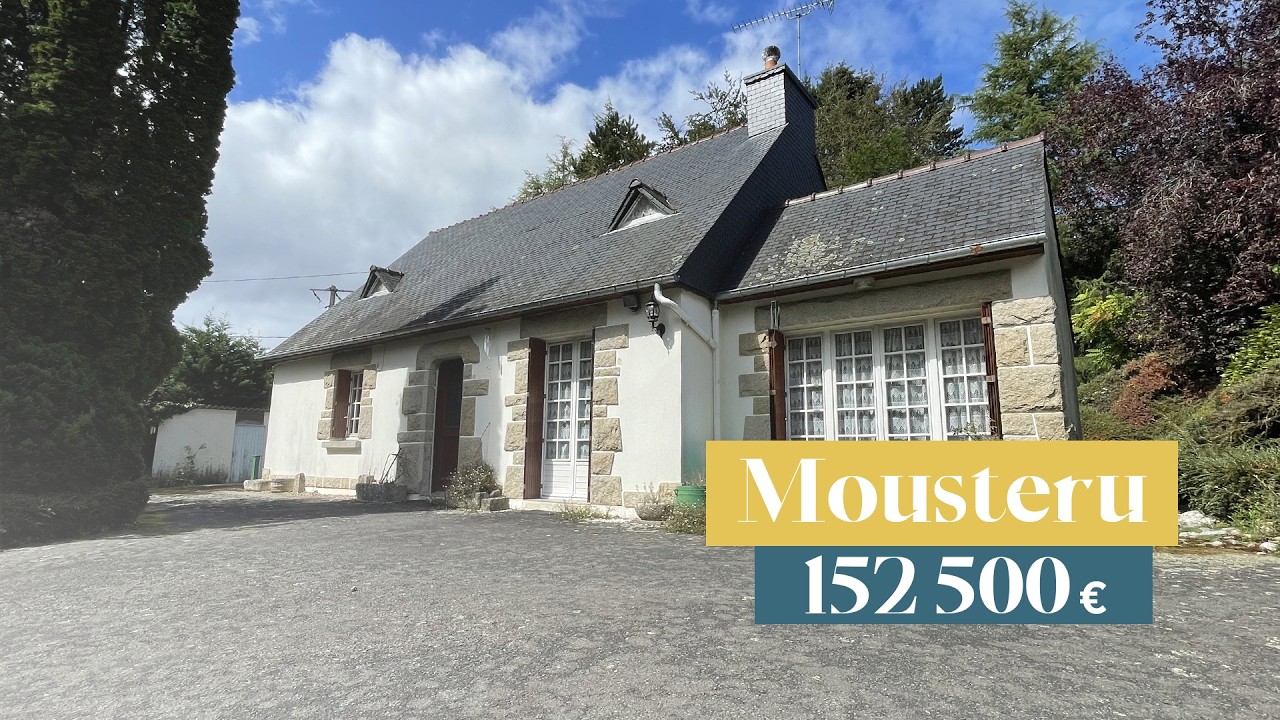 Indisponible // Moustéru / Une maison néo bretonne au milieu d'un cadre verdoyant