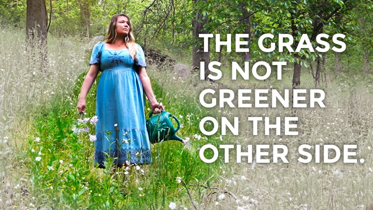 The Grass Is NOT Greener on the Other Side -- Water Your Grass! (Story 38)