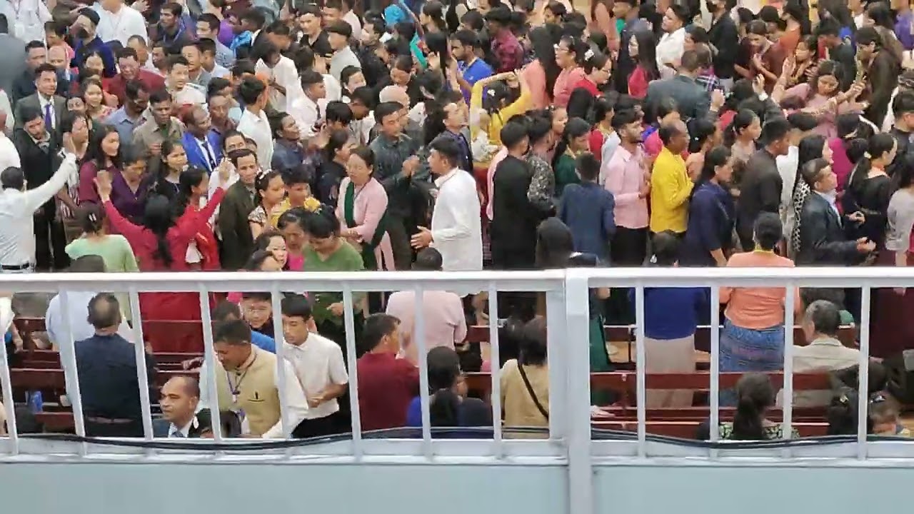 Masihi Sangati Convention V-32 at Durtlang (Jai Jai Prabhu Yeshu Ki)