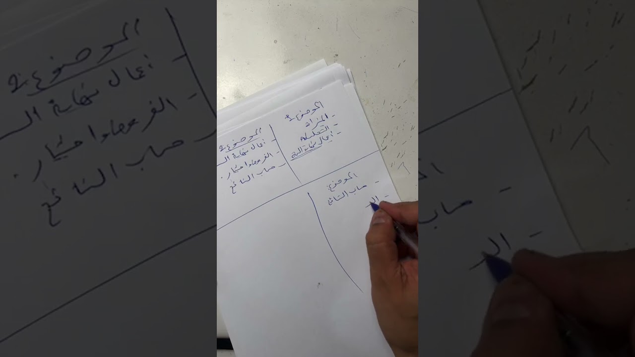المراجعة النهائية 14 أعمال نهاية السنة ✅🔥🌍