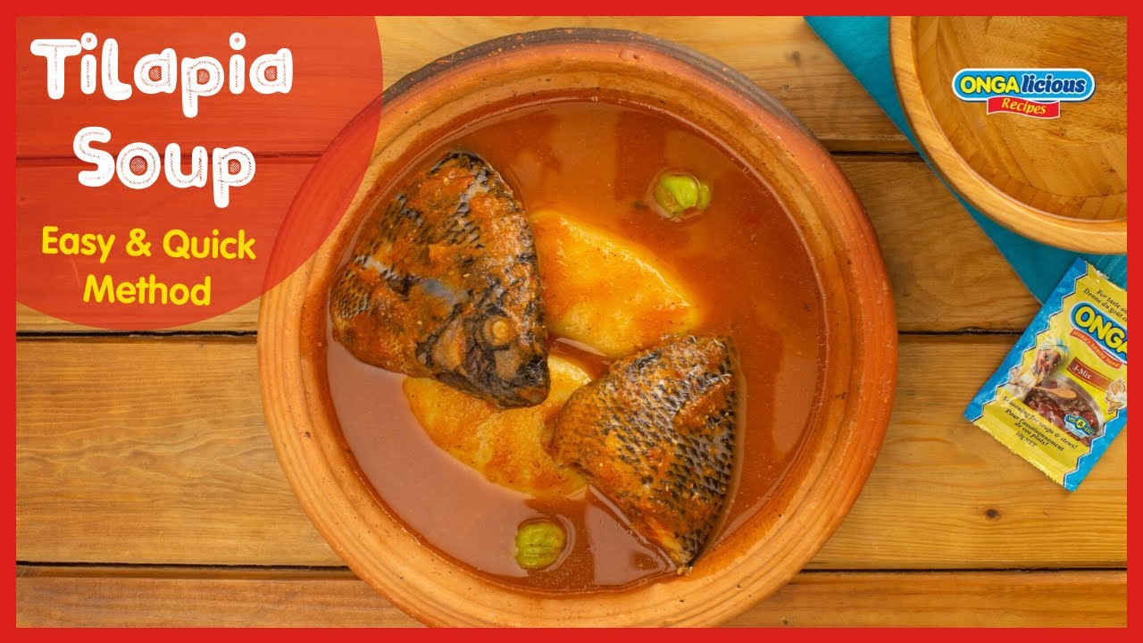 Tilapia Soup , Easy and Quick Method!