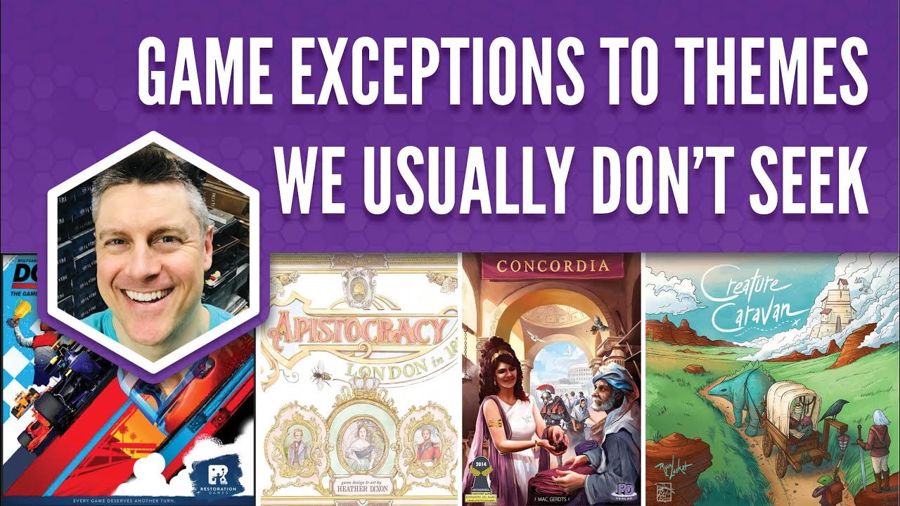 Исключения из игр по темам, которые мы обычно не ищем