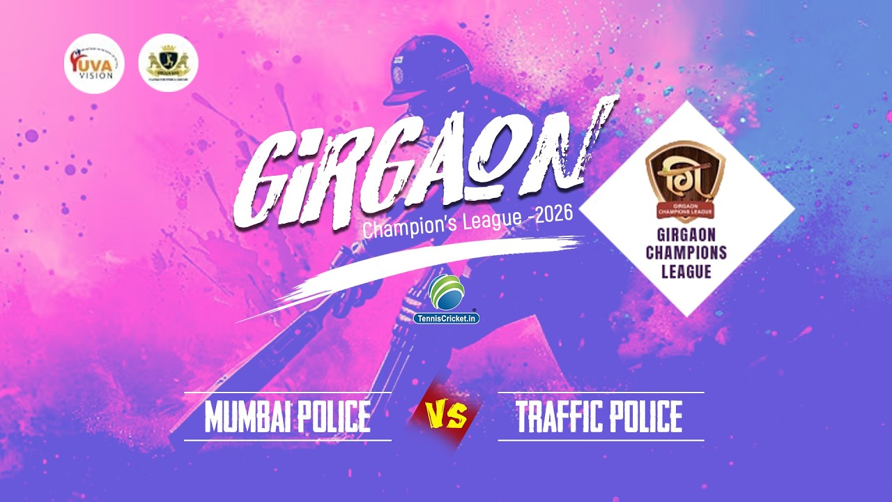 Exhibition Match || Mumbai police vs Traffic police Match || Girgaon Champion's League 2026