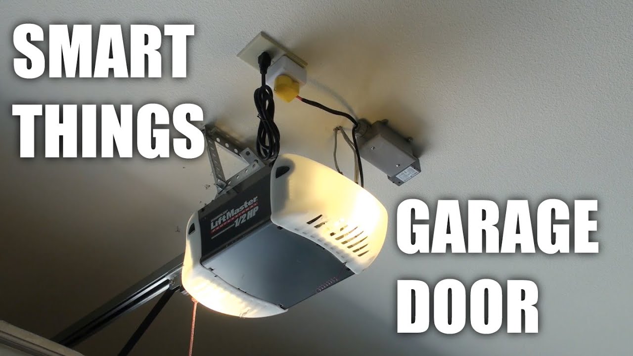 Automated Garage Door with Samsung Smart Things and special guest Trev