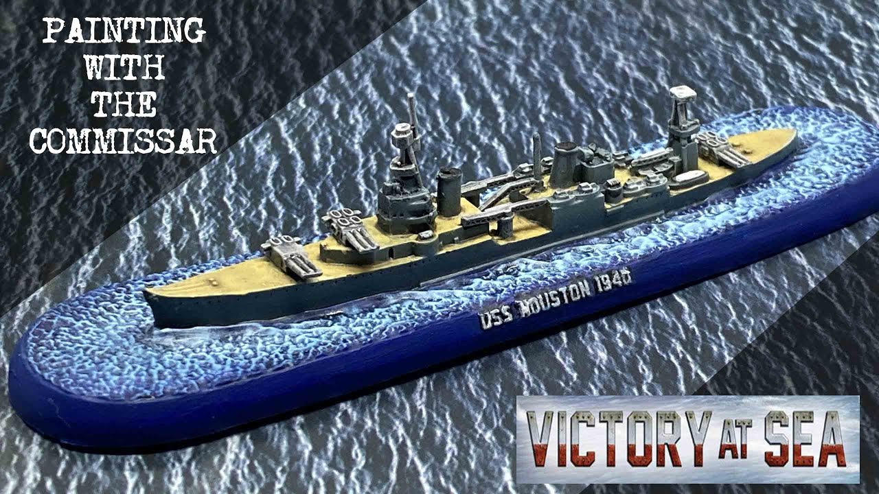 PAINTING WITH THE COMMISSAR USS HOUSTON VICTORY@SEA