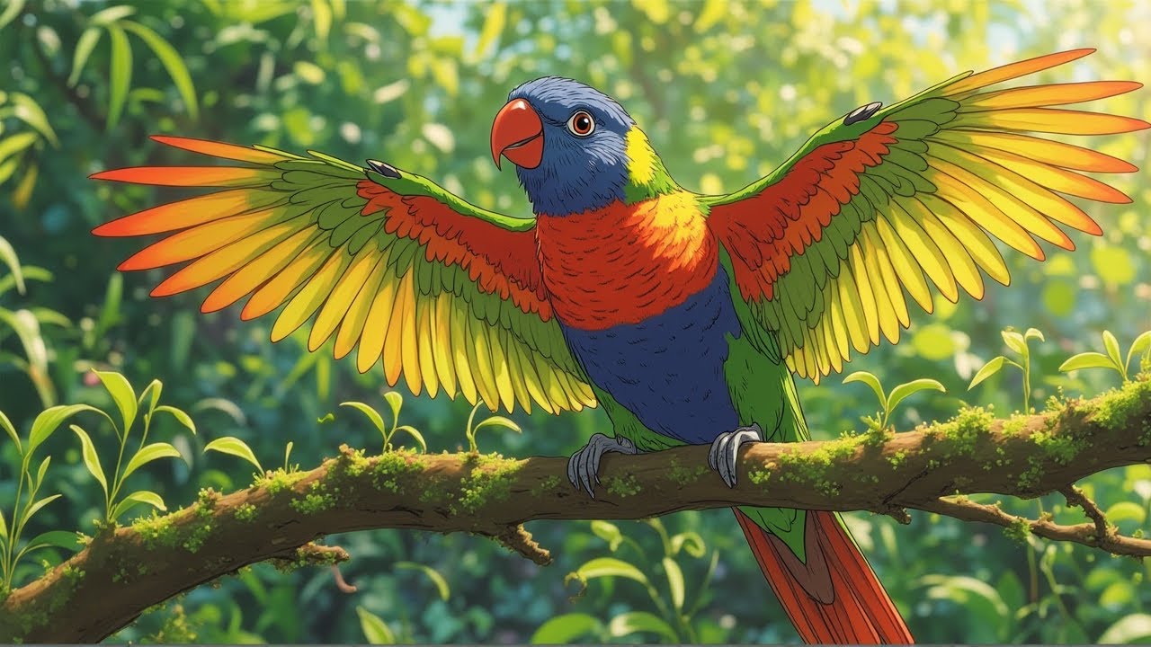 ✨🦜Tiko and the Star Berry – | A Fun Kids Bedtime Story |
