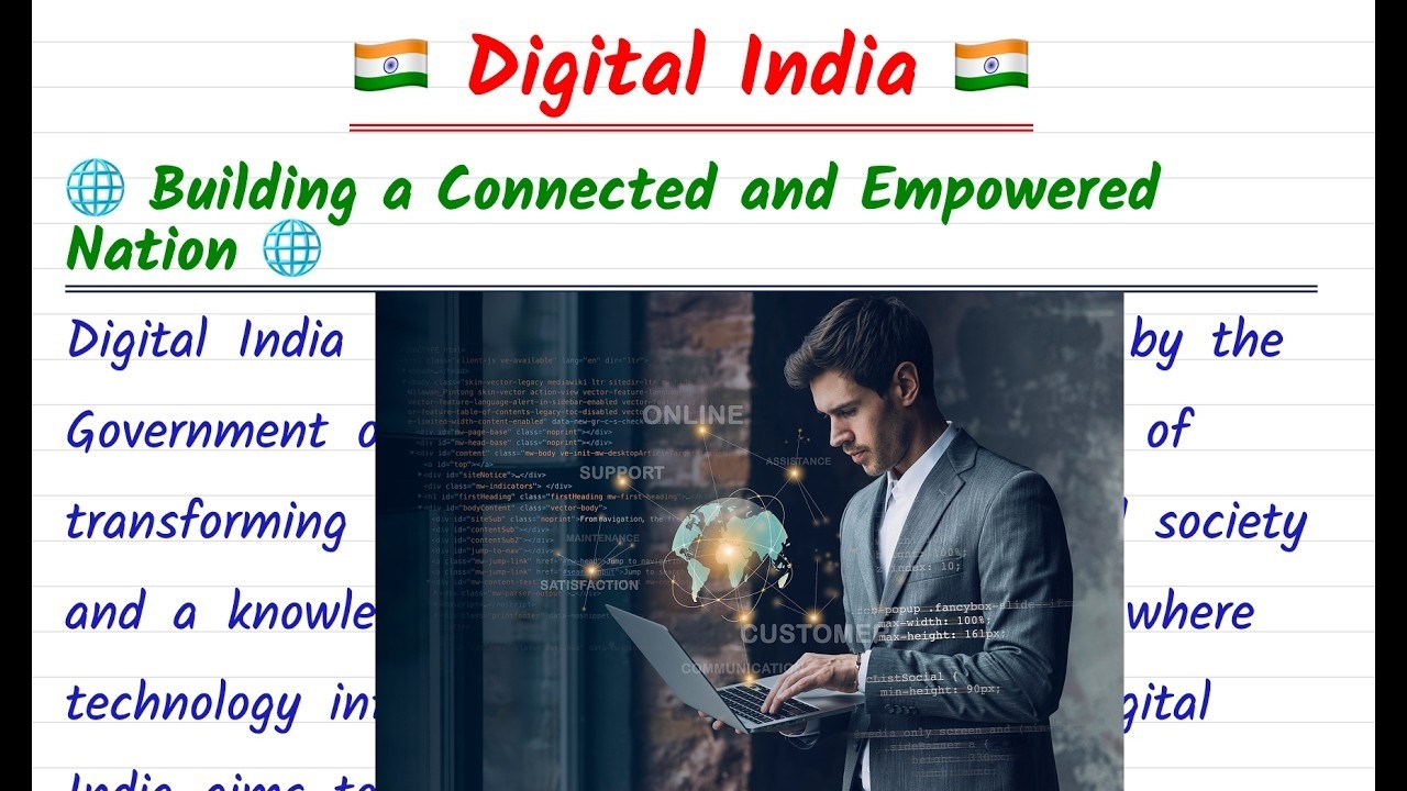 Digital India Essay in English | Complete Overview for Students