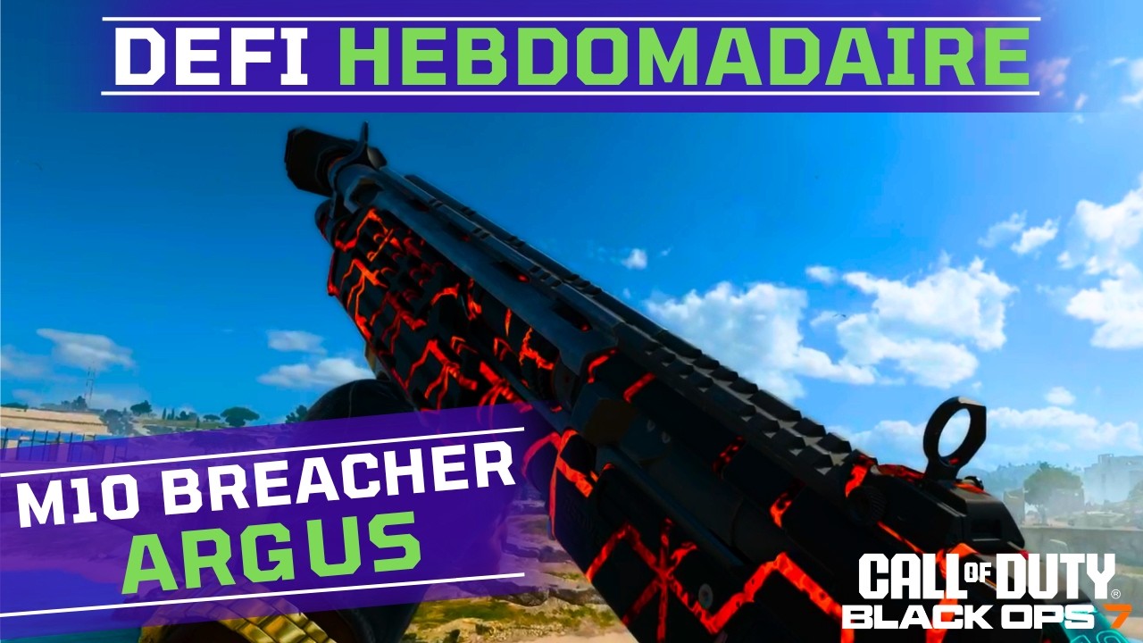 BO7 - Lever-action ARGUS: The M10 Breacher takes on a whole new dimension 🔥 | Week 2 Challenges S...