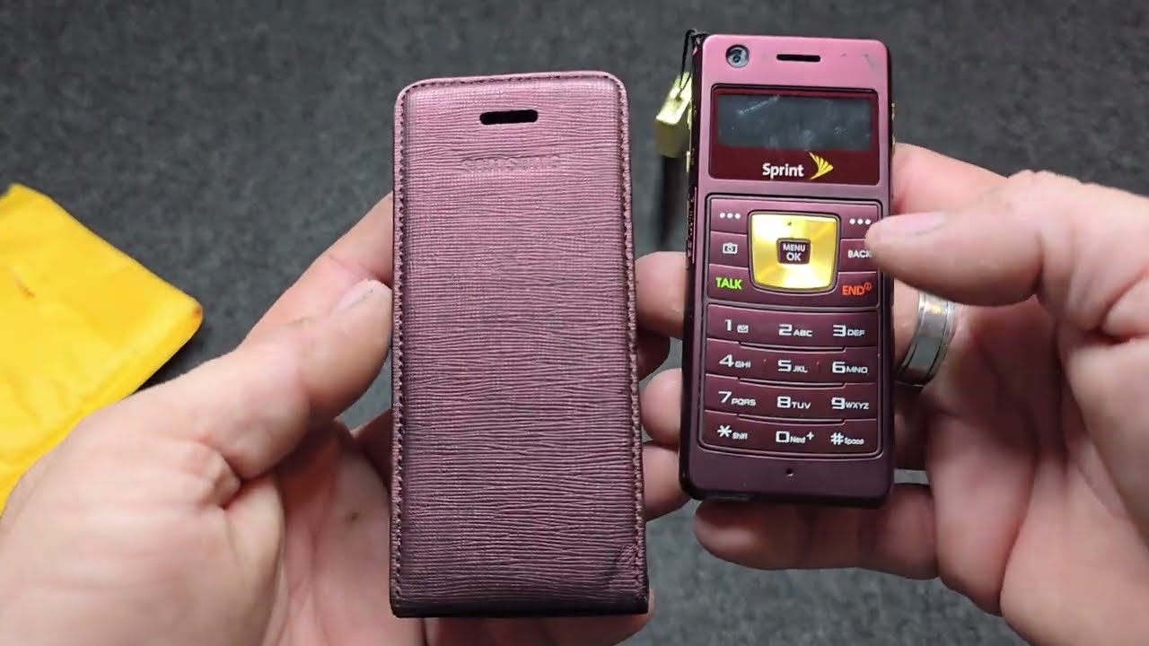 Sprint Samsung Upstage Beyoncé  Unboxing (Ebay)
